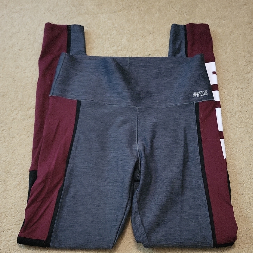VS Pink Bonded Leggings